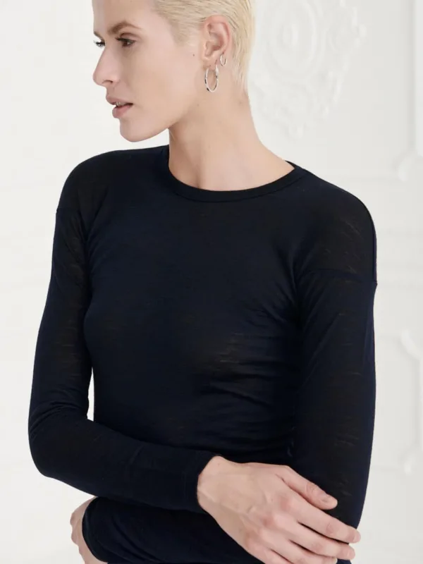 Maglioncino Donna Invernale Leggero A Girocollo - Maniche Lunghe, Lavorato A Maglia, Morbido, Per Tutti I Giorni, Casual Elegante