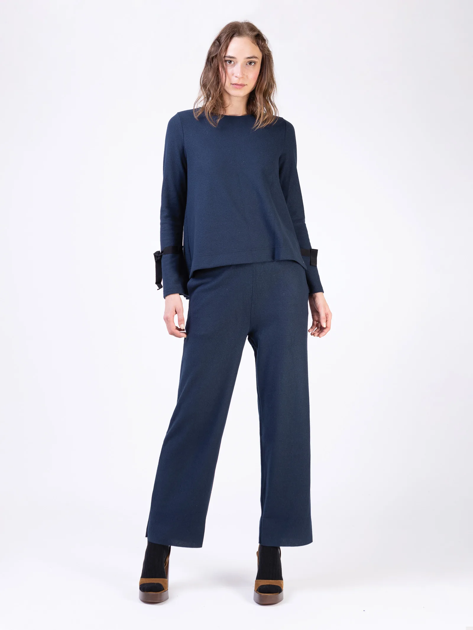 Pantaloni Della Tuta In Pile Donna - Legging Invernali Termici Con Tasche Per Jogging E Casa - Foto 8